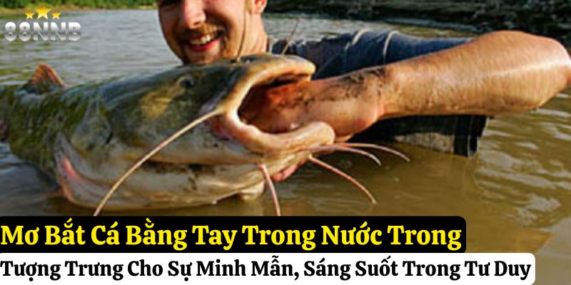mơ bắt cá bằng tay đánh con gì
