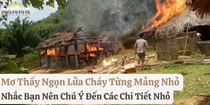 nằm mơ cháy nhà