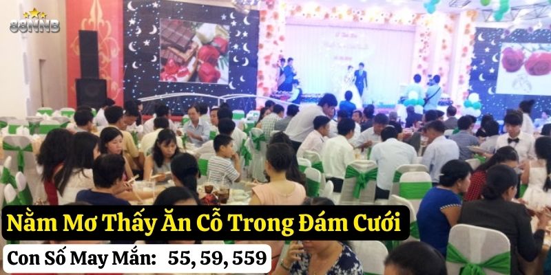 nằm mơ thấy ăn cỗ