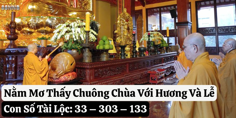 nằm mơ thấy chuông chùa