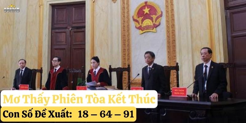 mơ thấy tòa án 88nn