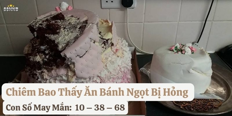 nằm mơ thấy ăn bánh ngọt