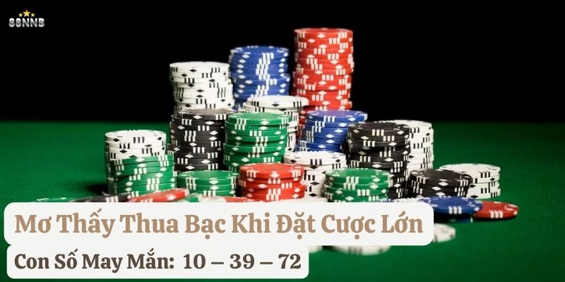 nằm mơ thua bạc