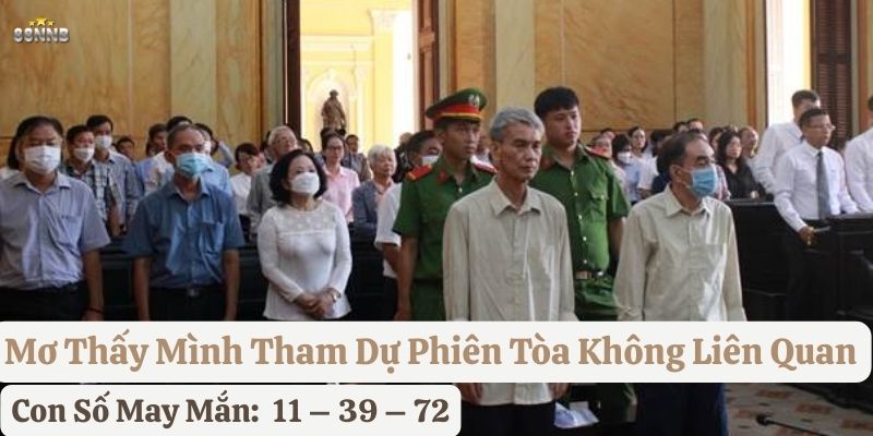 nằm mơ tòa án