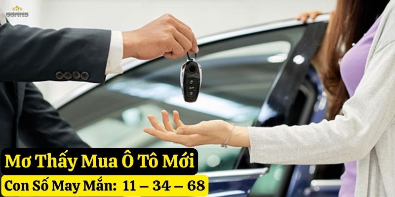 nằm mơ mua ô tô