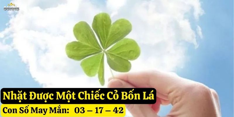 nhặt cỏ bốn lá