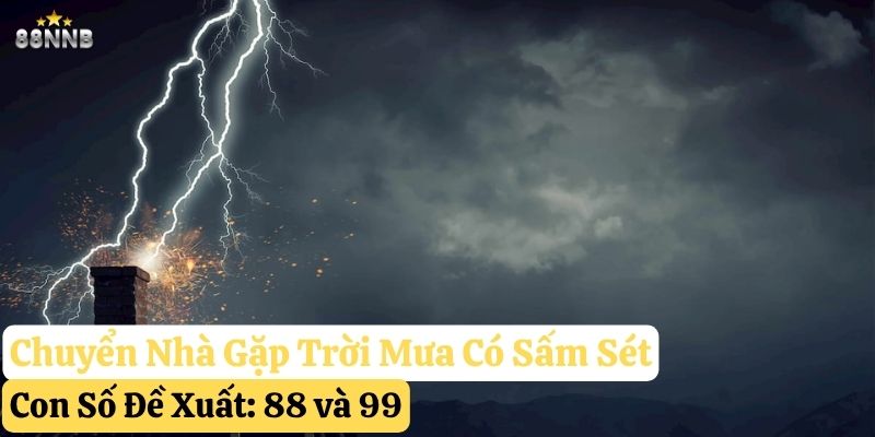 chuyển nhà gặp trời mưa