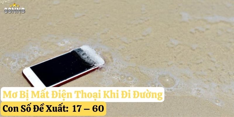 mơ bị mất điện thoại 88nn