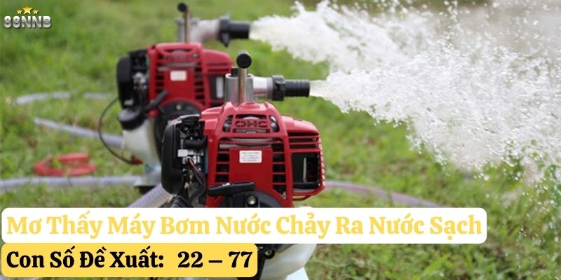mơ thấy máy bơm nước 88nn