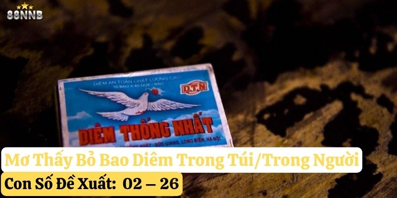 mơ thấy bao diêm 88nn
