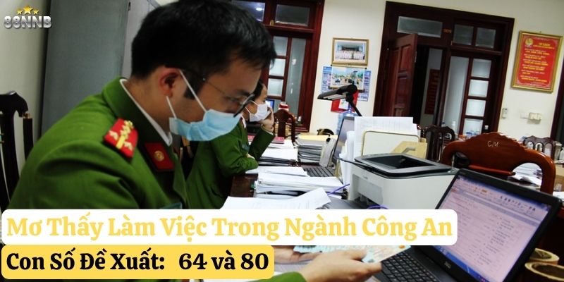 nằm mơ thấy công an