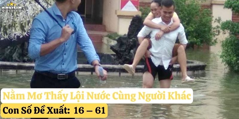 nằm mơ thấy lội nước 88nn