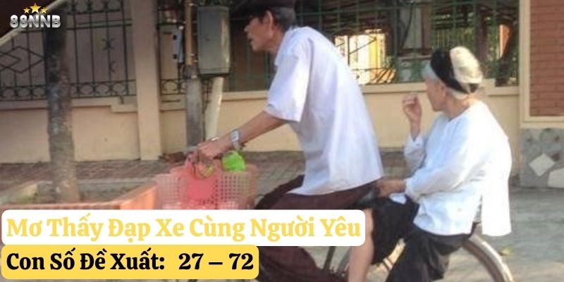 nằm mơ thấy xe đạp 88nn