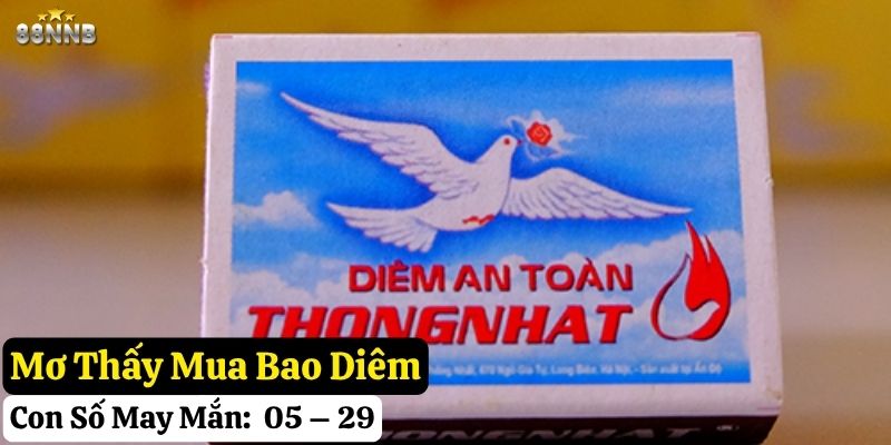 mơ thấy bao diêm