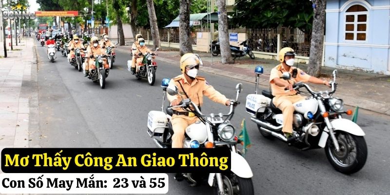 mơ thấy công an