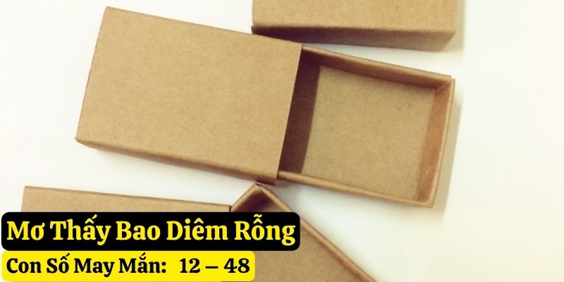 nằm mơ thấy bao diêm