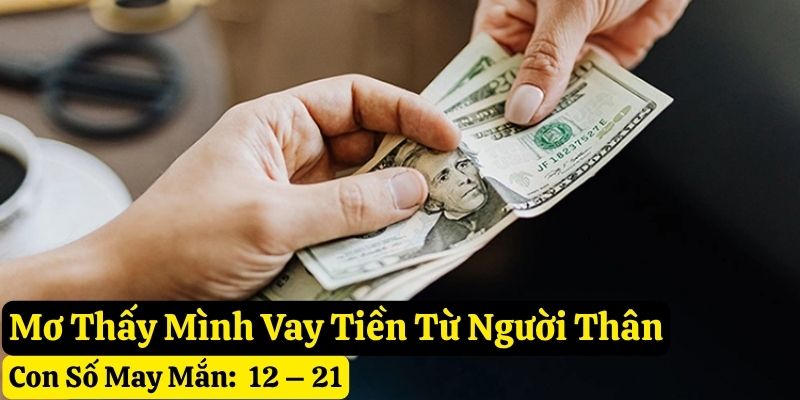 nằm mơ thấy vay tiền