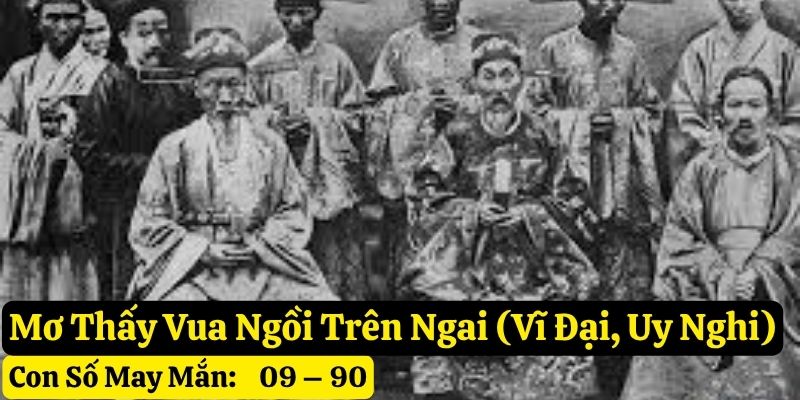 nằm mơ thấy vua quan