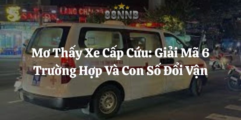 mơ thấy xe cấp cứu 88nn thumb