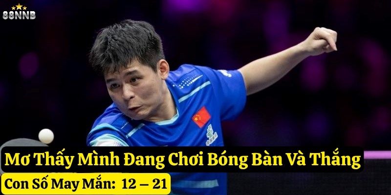 nằm mơ thấy bóng bàn