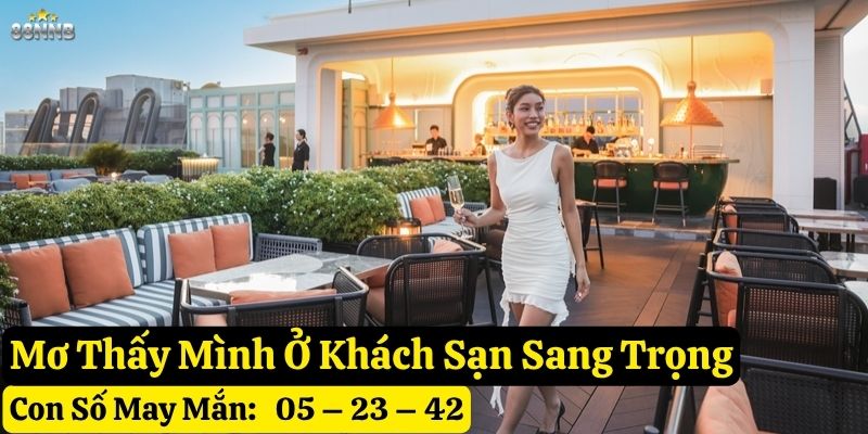 nằm mơ thấy khách sạn