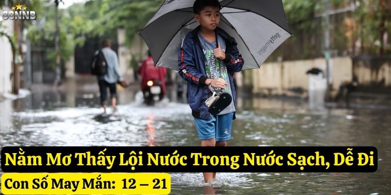 mơ thấy lội nước