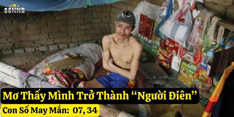 nằm mơ người điên