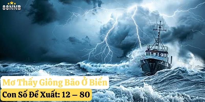 mơ thấy giông bão 88nn