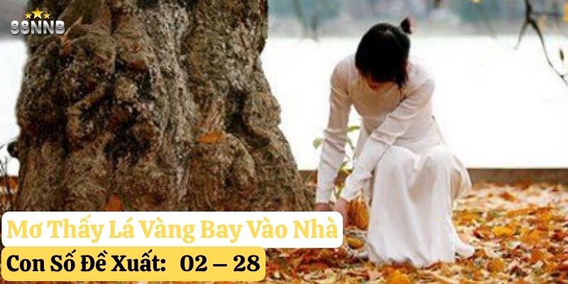 mơ thấy lá vàng bay 88nn
