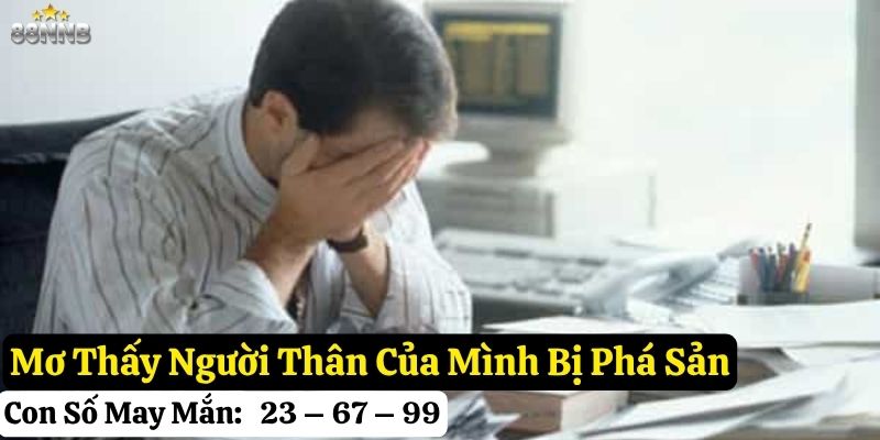 mơ thấy bị phá sản