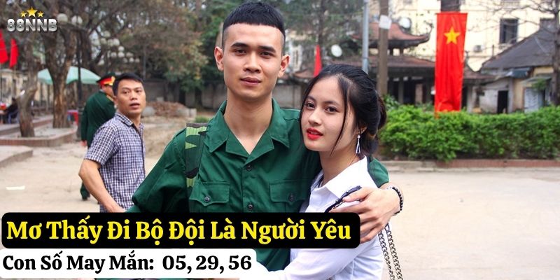 mơ thấy đi bộ đội