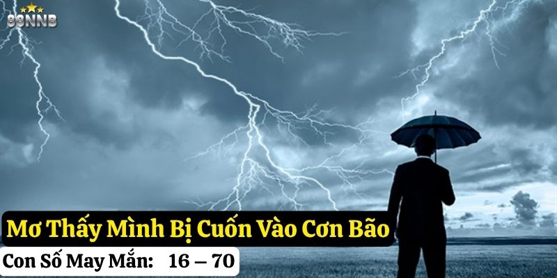mơ thấy giông bão