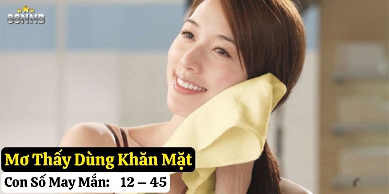 mơ thấy khăn mặt
