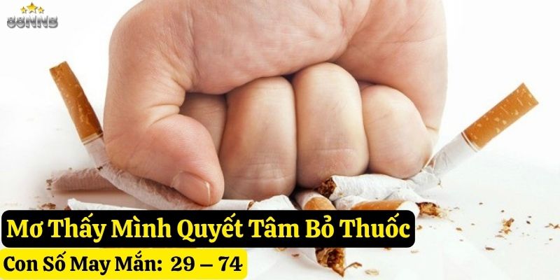 nằm mơ bỏ thuốc lá