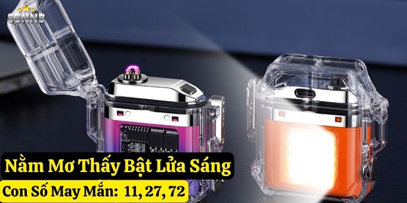 mơ thấy bật lửa