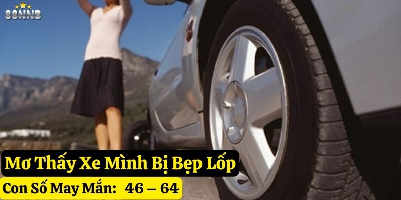 nằm mơ thấy bẹp lốp xe