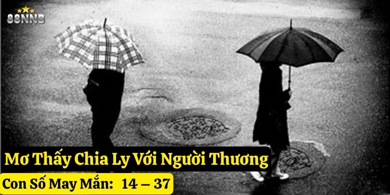 nằm mơ thấy chia ly