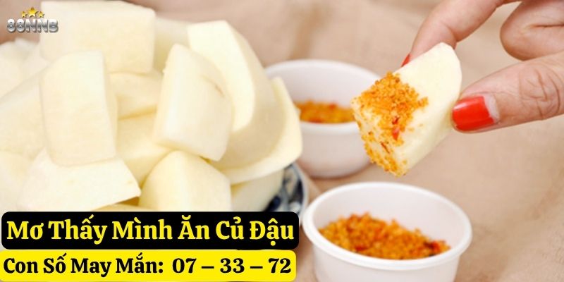 nằm mơ thấy củ đậu