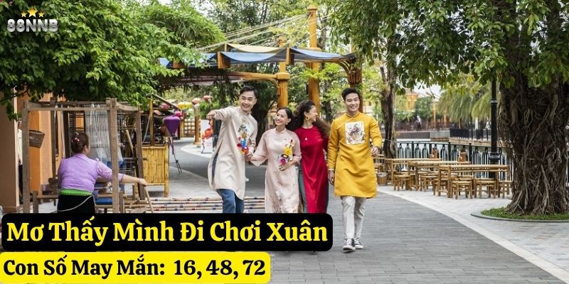 nằm mơ thấy đi chơi xuân
