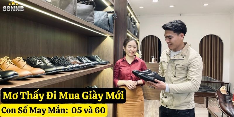 nằm mơ thấy đi mua giày