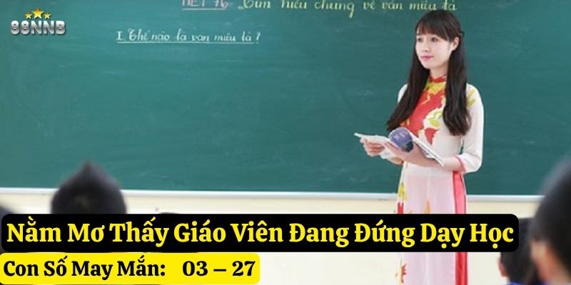 mơ thấy giáo viên