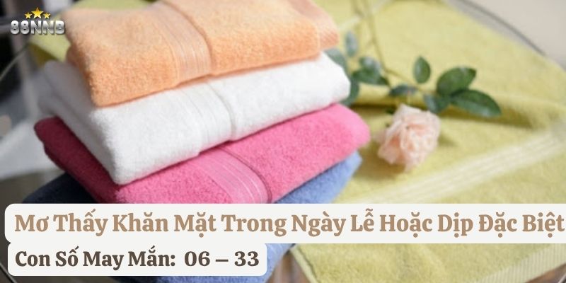 nằm mơ khăn mặt