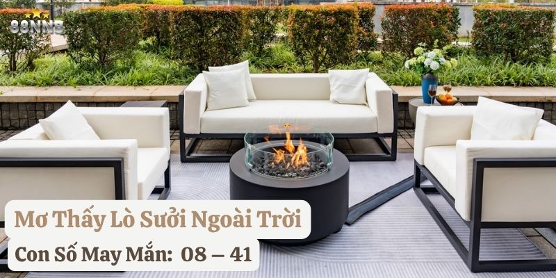 nằm mơ lò sưởi