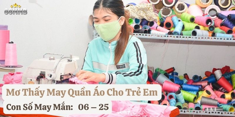 nằm mơ may quần áo