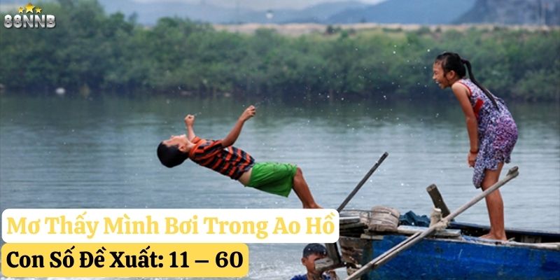 nằm mơ thấy ao hồ