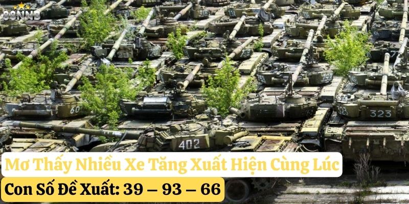 nằm mơ thấy xe tăng