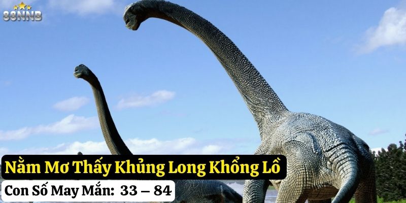 mơ thấy khủng long