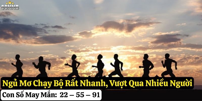 nằm mơ chạy bộ