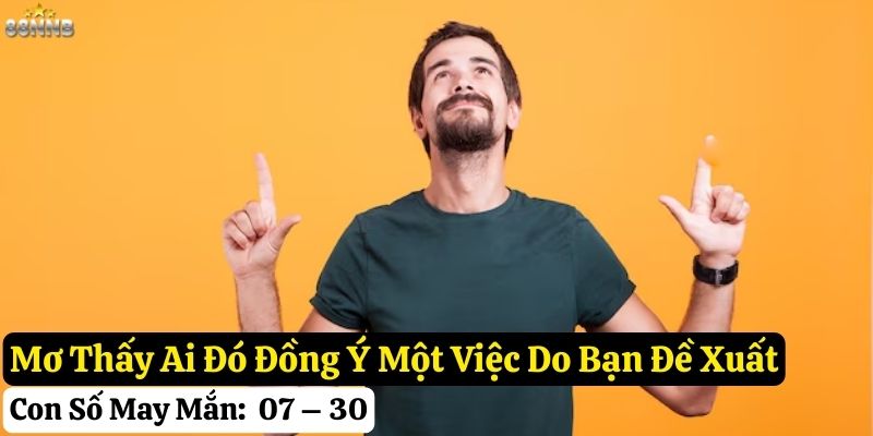 mơ thấy bằng lòng đồng ý
