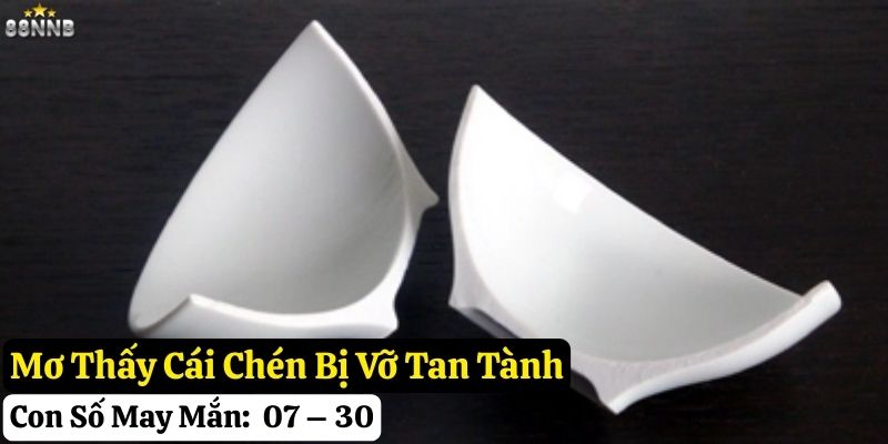 nằm mơ thấy cái chén
